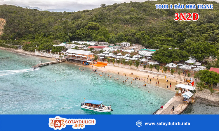 Tour 3 đảo Nha Trang 3 ngày 2 đêm