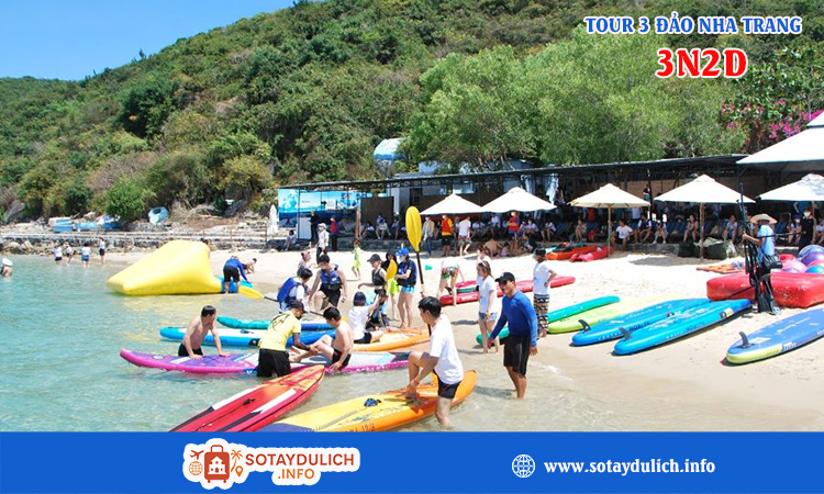 Tour 3 đảo Nha Trang 3 ngày 2 đêm