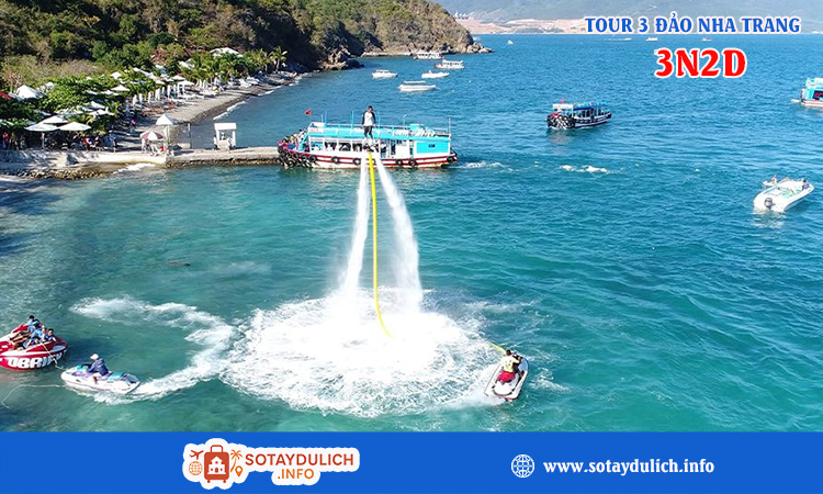 Tour 3 đảo Nha Trang 3 ngày 2 đêm