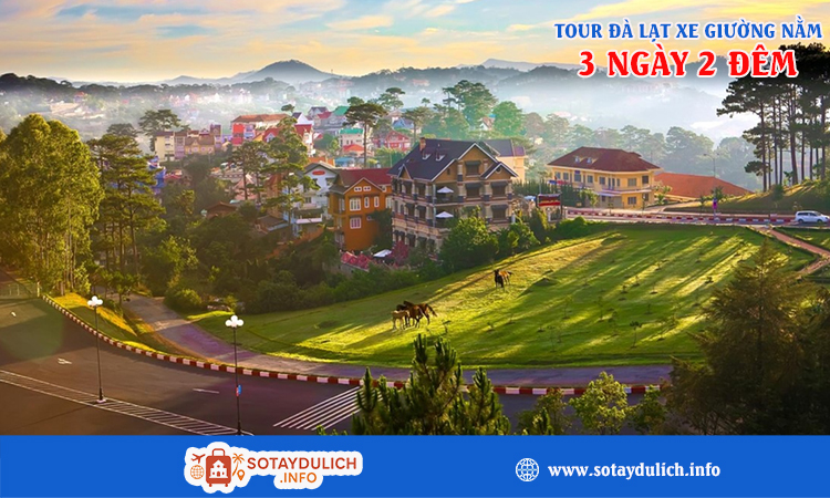Tour Đà Lạt 3 ngày 2 đêm xe giường nằm