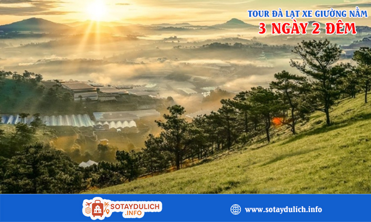 Tour Đà Lạt 3 ngày 2 đêm xe giường nằm
