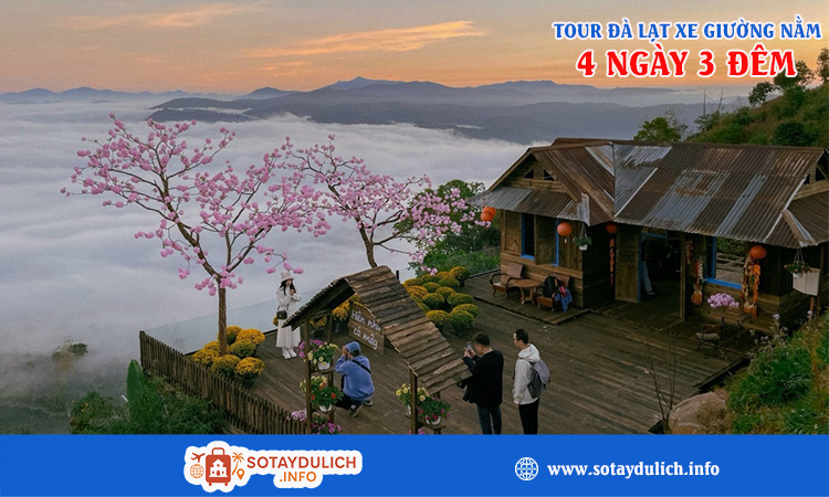 Tour Đà Lạt 4 ngày 3 đêm xe giường nằm