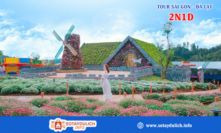 Tour Sài Gòn Đà Lạt 2 ngày 1 đêm