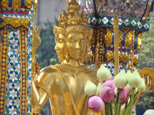 Tượng Phật 4 mặt nổi tiếng nhất thủ đô Bangkok